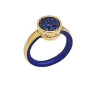 Anneau Chantecler Femme Paillettes in Or jaune Zaffiro 0.68 Ct 41271 - 41271
